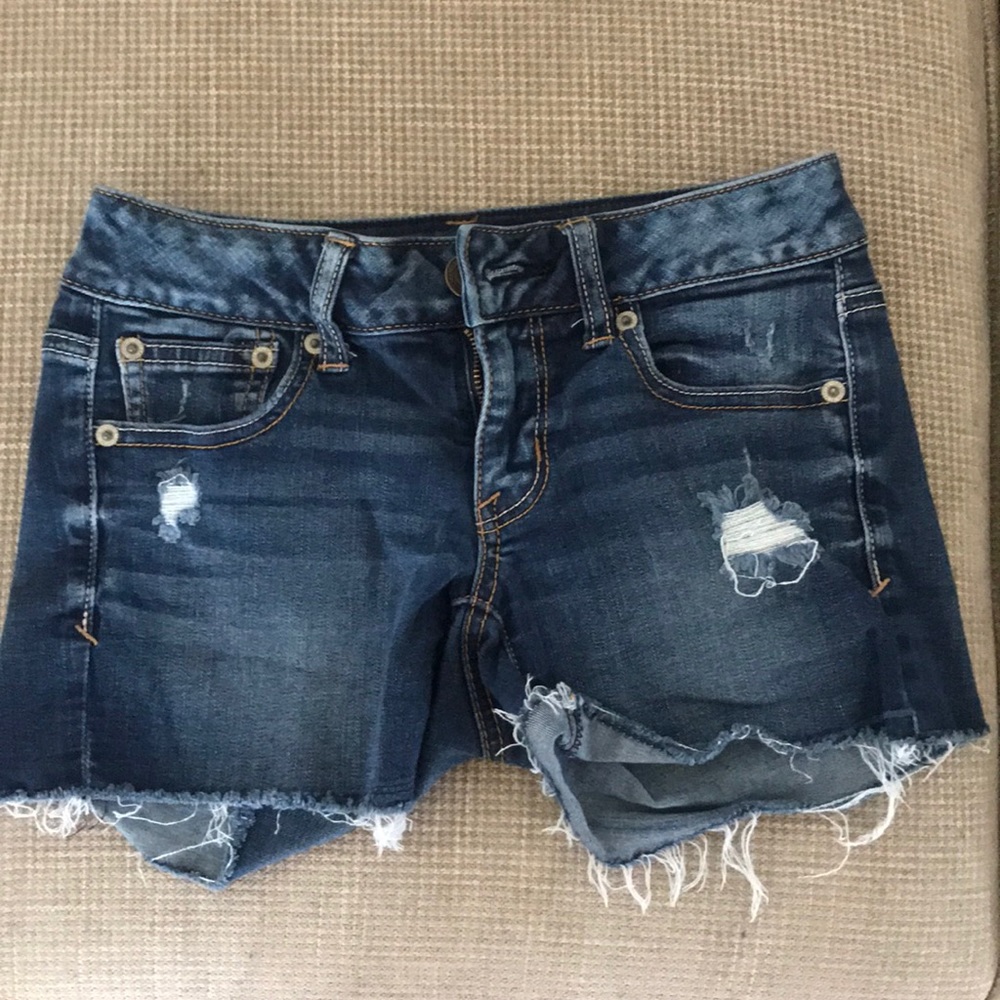 American eagle jean shorts
